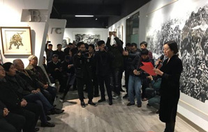 “?！鞭D乾坤——劉澤文水墨藝術展揭幕